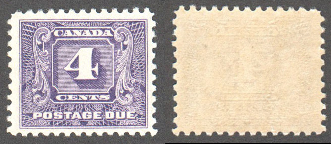 Canada Scott J8 Mint VF (P620) - Click Image to Close